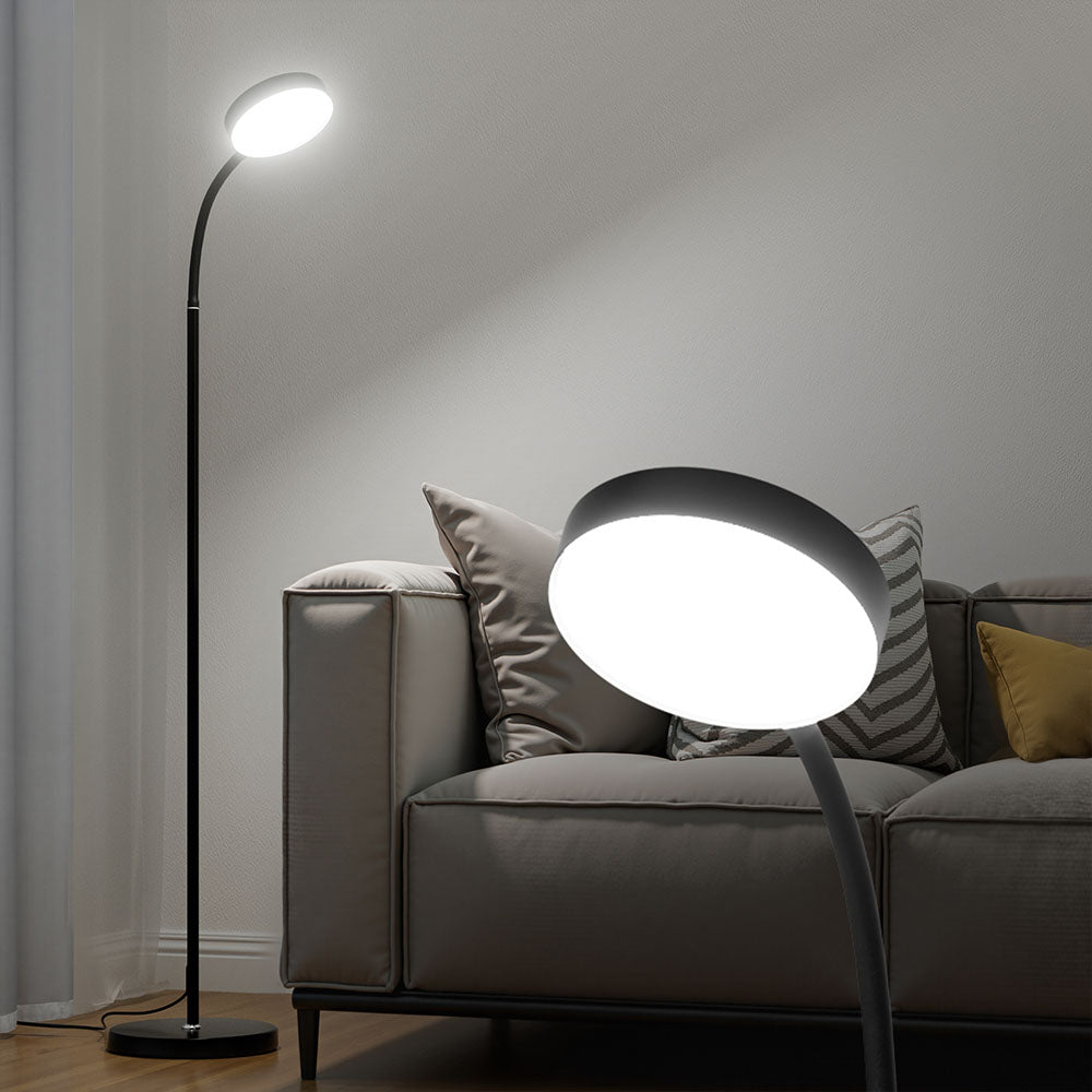 LED floor lamp Black