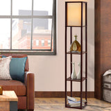 Shelf Floor Lamp Open-Box Structure 3 x Shelves