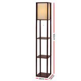 Shelf Floor Lamp Open-Box Structure 3 x Shelves