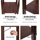Shelf Floor Lamp Open-Box Structure 3 x Shelves