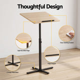 Artiss Floor Podium Stand 78-127CM Height Adjustable Portable Laptop Desk