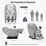 Livemor 4D Massage Chair Electric Recliner Home Massager Gary