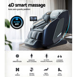 Livemor 4D Massage Chair Recliner SL Track Full Body Zero Gravity Massager Heated AI Body Scan Melisa