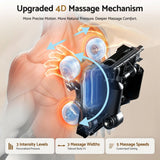 Livemor 4D Massage Chair Recliner SL Track Full Body Zero Gravity Massager Heated AI Body Scan SINA