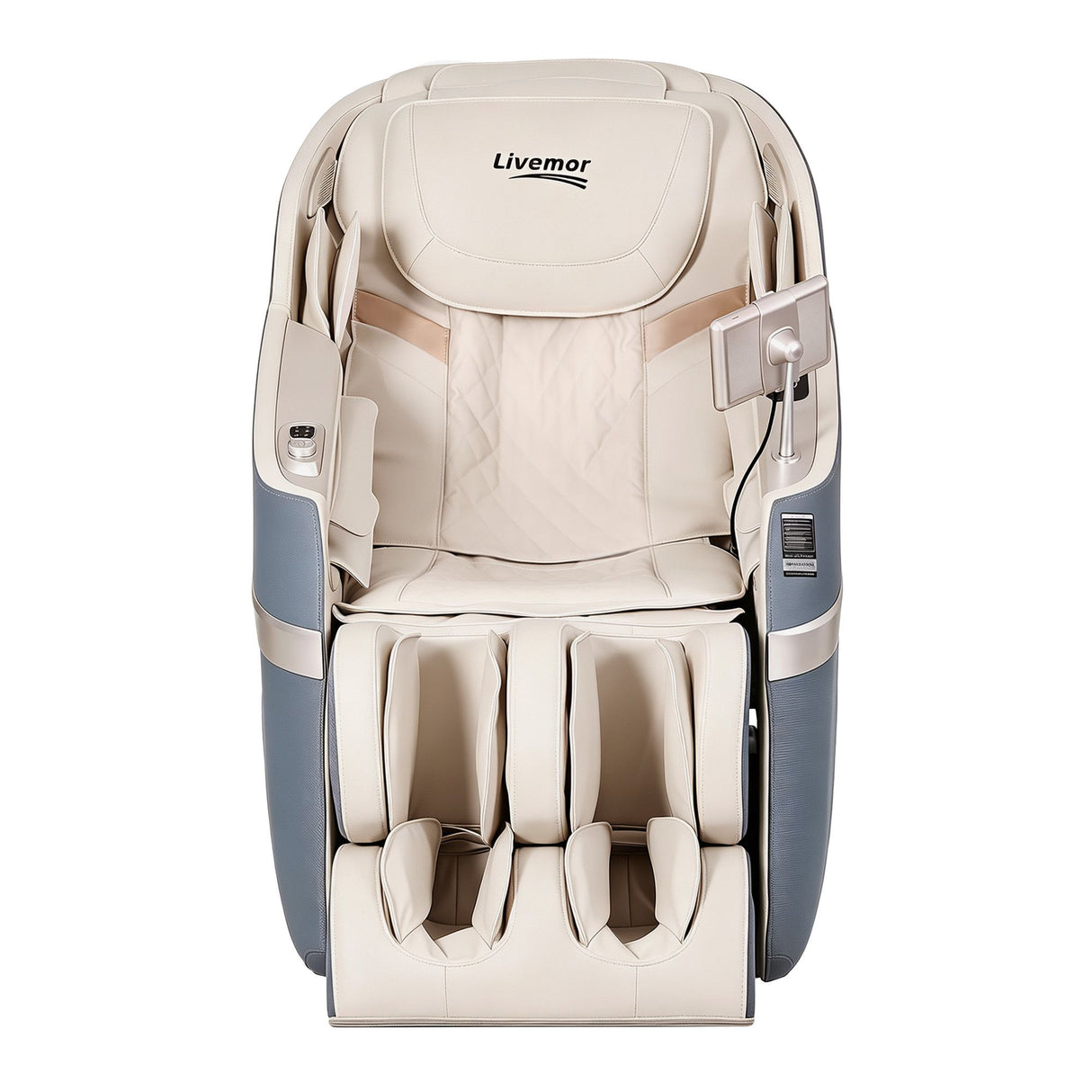 Livemor 4D Massage Chair Recliner SL Track Full Body Zero Gravity Massager Heated AI Body Scan SINA
