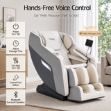 Livemor Flex Massage Chair Full Body Zero Gravity with Heat Recliner Home Massager Brisa