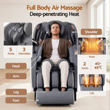 Livemor Beryl Full Body Massage Chair, Airbags Massage, Zero Gravity, with Heat, Electric Recliner