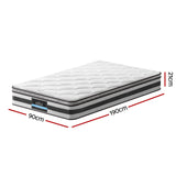 Giselle Bedding 21cm Mattress Pillow Top Single