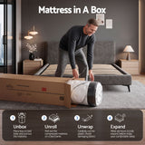 Giselle Bedding 32cm Mattress Euro Top King