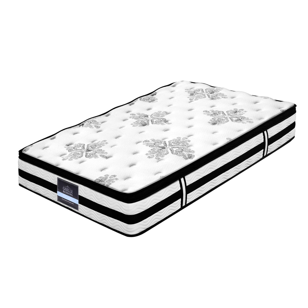 Giselle Bedding 34cm Mattress Euro Top Pocket Spring Single