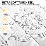 Giselle Bedding 34cm Mattress 9 Zone Latex Foam King
