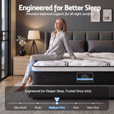 Giselle Bedding 32cm Mattress Euro Top Super King