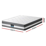 Giselle Bedding 30cm Mattress Gel Foam Pocket Spring Queen