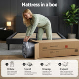 Giselle Bedding 34cm Single Mattress Hybrid, Pocket Spring Bed Mattress