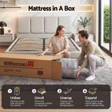 Giselle Bedding 34cm Mattress Bamboo Cover Double