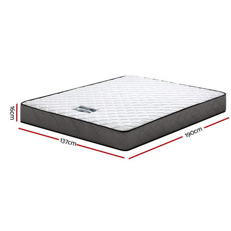 Giselle Bedding 16cm Mattress Tight Top Double