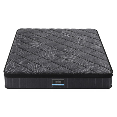 Giselle Bedding Double Mattress 25cm Pocket Spring Latex Euro Top Medium Firm Bed