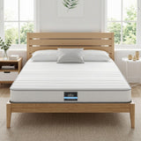 Giselle Queen Mattress 20cm with Reinforced Edge Support Egg-Crate Foam