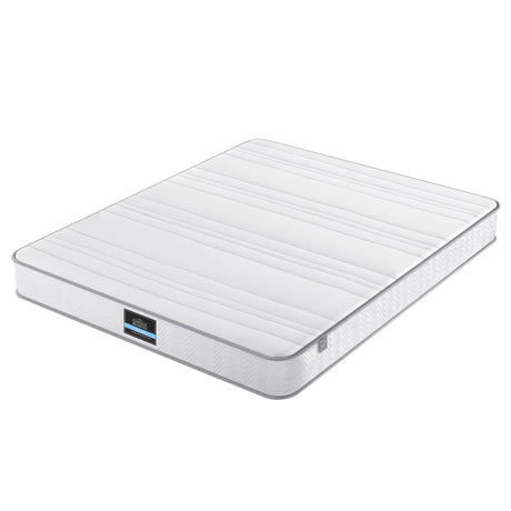 Giselle Queen Mattress 20cm with Reinforced Edge Support Egg-Crate Foam
