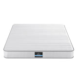 Giselle Queen Mattress 20cm with Reinforced Edge Support Egg-Crate Foam