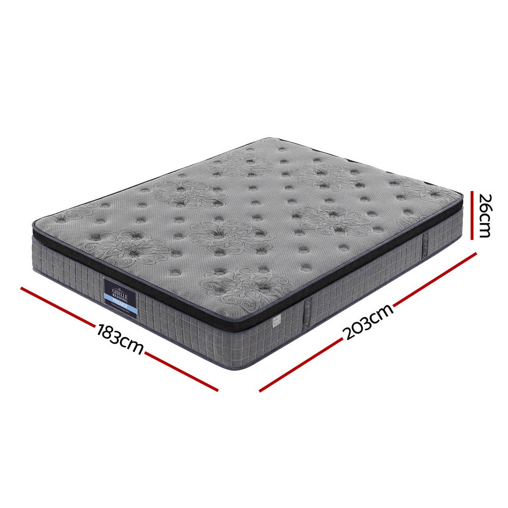 26cm Giselle Mattress King Latex Foam Mattresses
