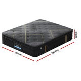 35cm Giselle Mattress Double Bed Bamboo Pocket Firm Foam