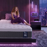 Levitex King Single Mattress Lumbar Support, 5-Zone Pocket Springs & 2-Row Hardened Edges for Deep Sleep, Cooling Gel Memory & Egg-Crate Foam