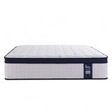 Levitex 35CM Queen Mattresses Gel Memory Foam and 7-Zone Ergonomic Pocket Spring, Anti-Roll Dual-Row Edge, Undisturbed Deep Sleep For Restless Couples, Triple Cooling System