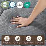 Giselle Mattress 35cm Hybrid Pocket Spring Euro Top Queen