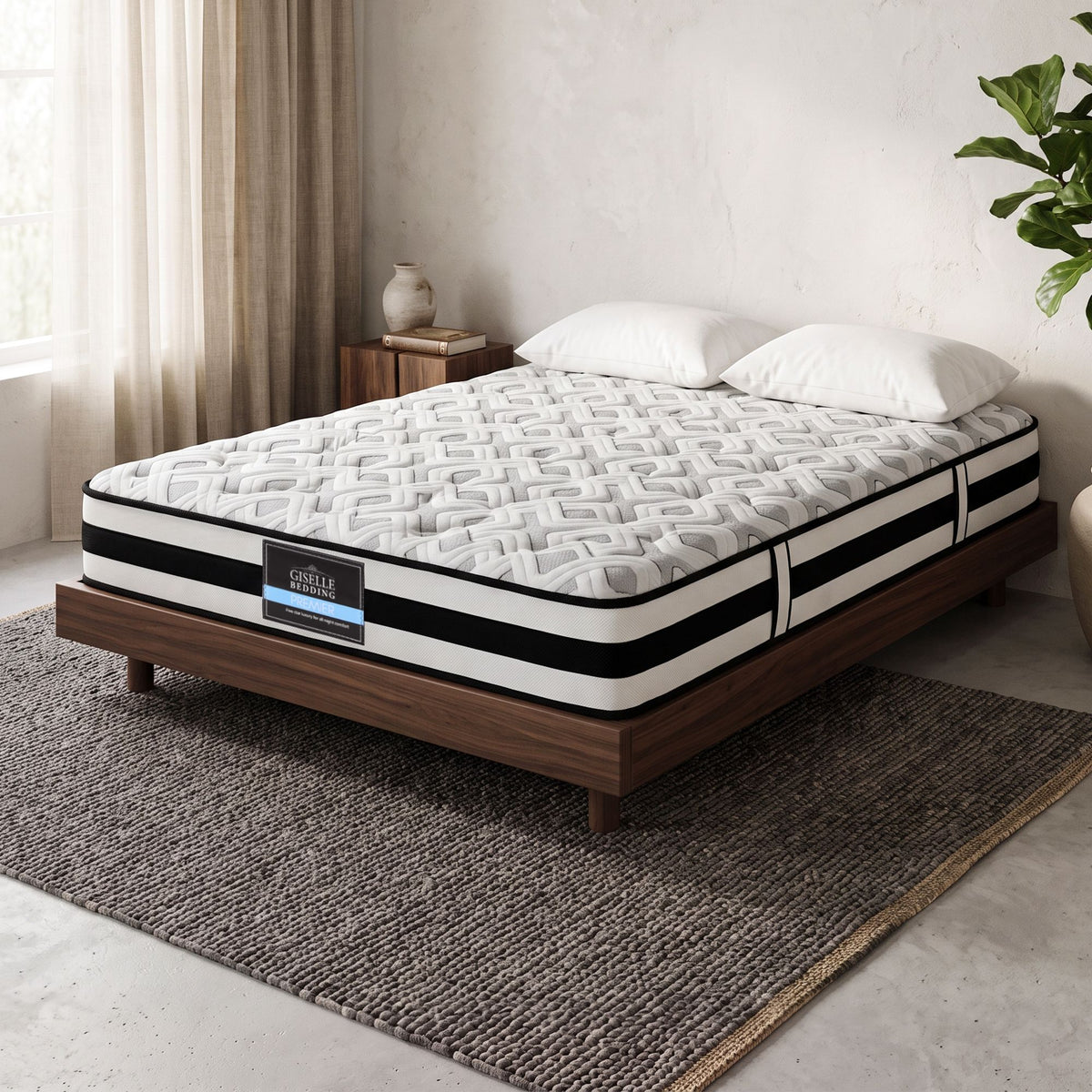 Giselle Bedding 24cm Mattress Super Firm Queen