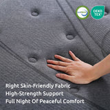 Levitex Single Mattress 33 cm 7-Zone Pocket Spring 8.0 Extra Firm with Dual-Row Edge Support & Breathable Knit Cover