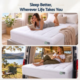 Giselle 8cm Double Memory Foam Mattress Topper Pillow Top with Gel Foam