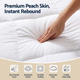 Giselle 8cm Queen Memory Foam Mattress Topper Pillow Top with Gel Foam