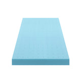 Giselle 12cm Memory Foam Mattress Topper Ventilated Cool Gel Bamboo Cover Single