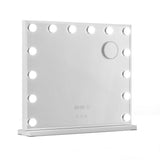 Embellir Makeup Mirror 60x52cm Hollywood Vanity with LED Light Tabletop White