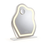 Embellir Makeup Mirror with Lights 10X Magnifier 360 Degree Rotation White
