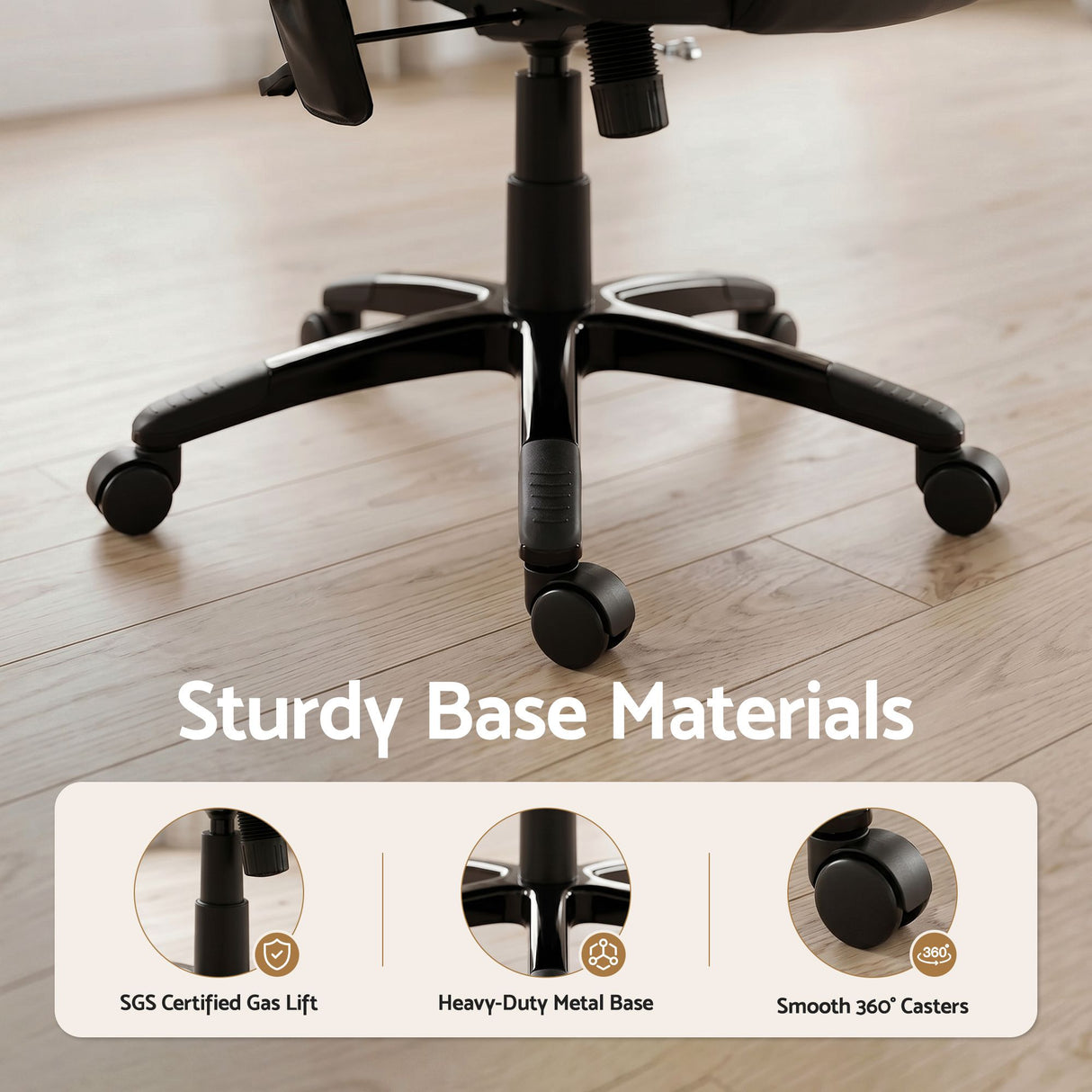 Massage Office Chair Black