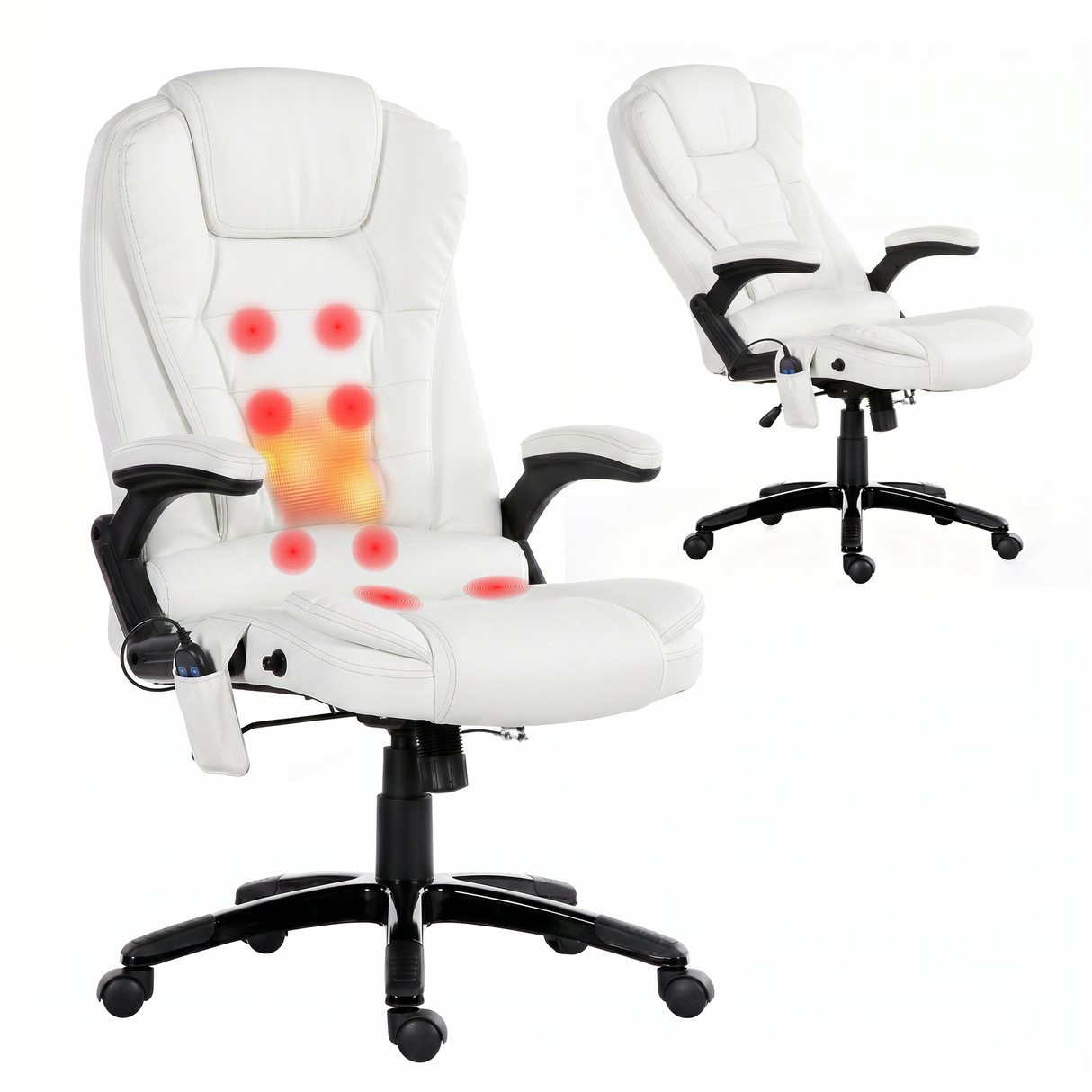 Massage Office Chair White
