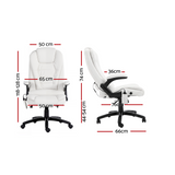 Massage Office Chair White