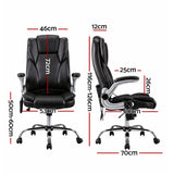 Kuro Massage Office Chair Black