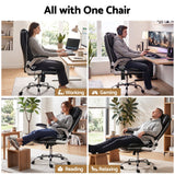 Kuro Massage Office Chair Black