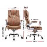 Kuro Massage Office Chair Espresso