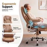Kuro Massage Office Chair Espresso