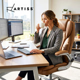 Kuro Massage Office Chair Espresso