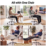 Kuro Massage Office Chair White