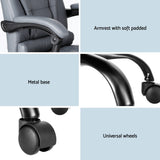 Artiss Executive Office Chair 4-Point Massage Adjustable Ergonomic Recline PU