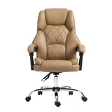 Artiss Executive Office Chair Leather Recliner Espresso