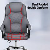 Artiss Executive Office Chair Recliner Grey