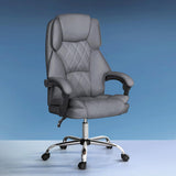 Artiss Executive Office Chair Recliner Grey