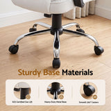 Artiss Executive Office Chair Leather Tilt White